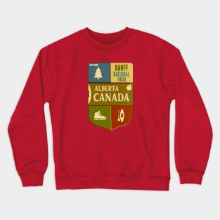 Banff National Park Canada Alberta Crewneck Sweatshirt